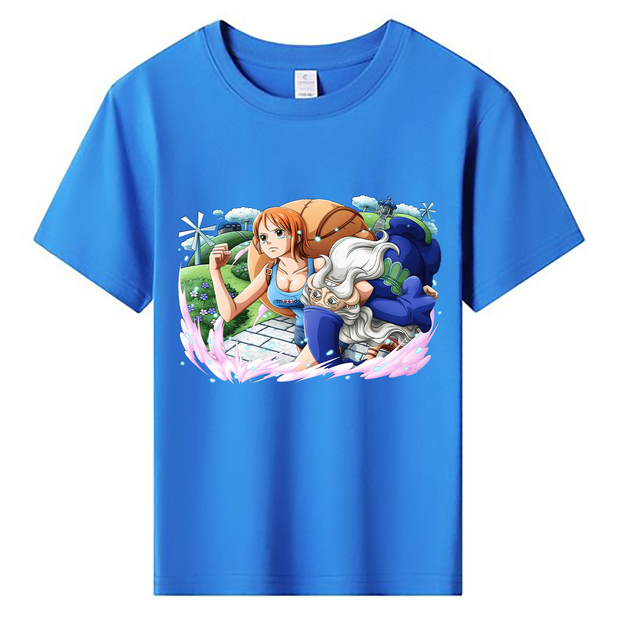 ワンピース ナミ ONE PIECE Nami 綿100％キッズTシャツ（フロントプリント）